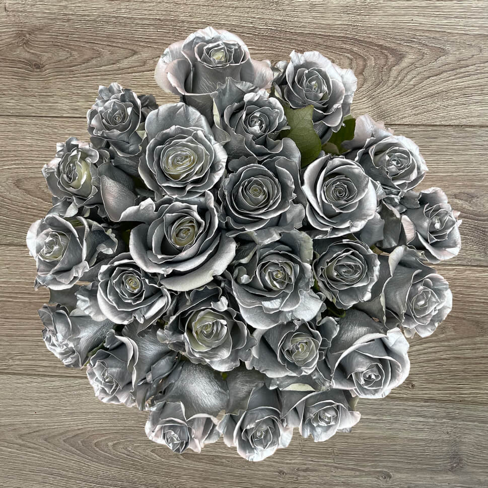 Silver Exotic Luxury Roses